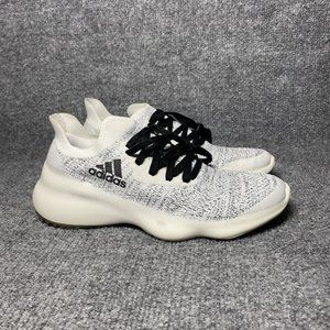 Adidas Futurenatural Running Shoes Womens 7 White Black Athletic Sneakers